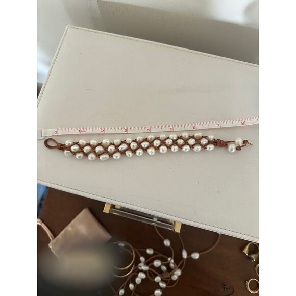 Freshwater pearl bracelet - Picture 6 of 6